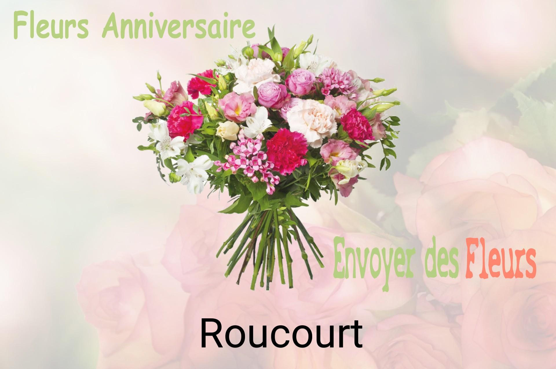 Bouquet de fleurs d’anniversaire livré à Roucourt