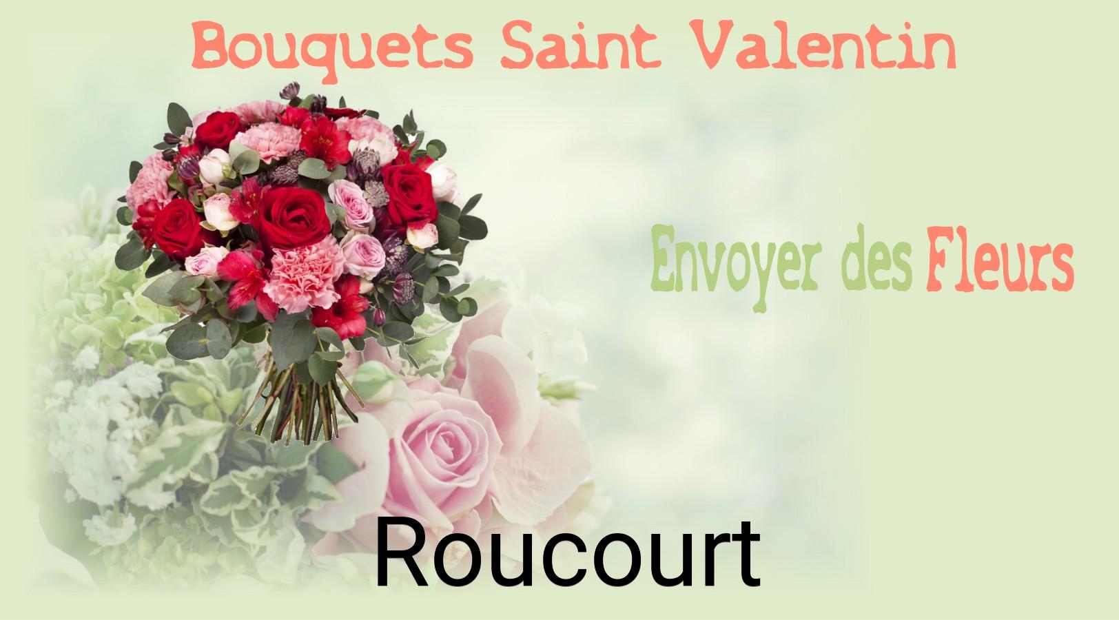 Roses de Saint-Valentin livrées à Roucourt